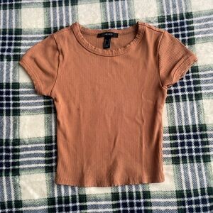 Forever 21 Brown Baby Tee